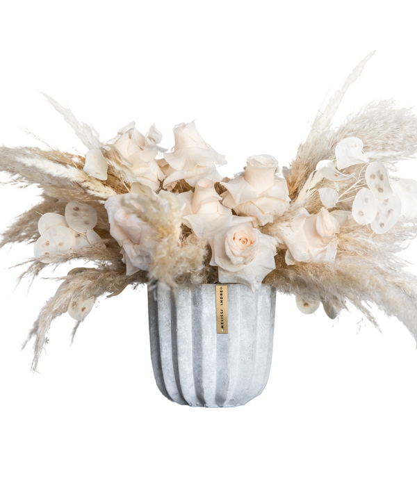 Forever Rose & Pampas Arrangement Forever Rose & Pampas Arrangement