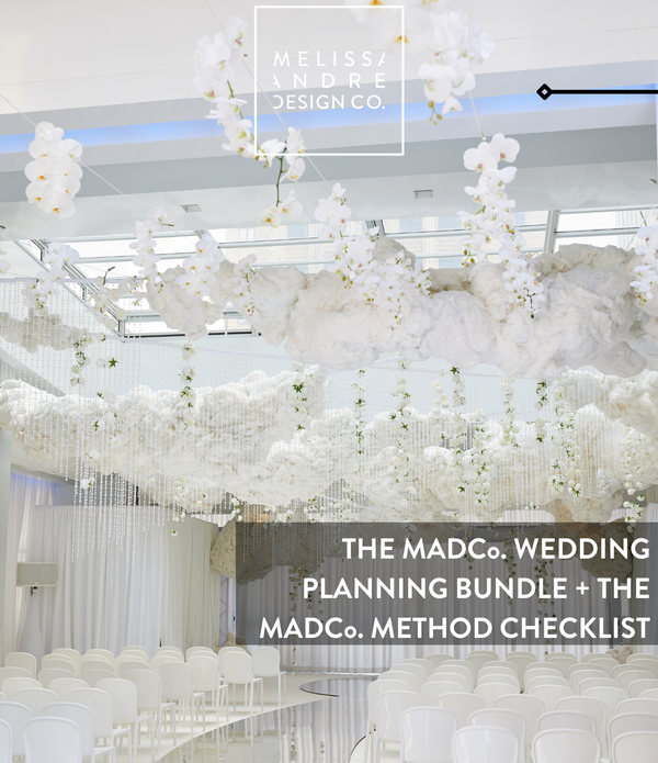 The MADCo. Wedding Planning Package with the MADCo. Method Checklist