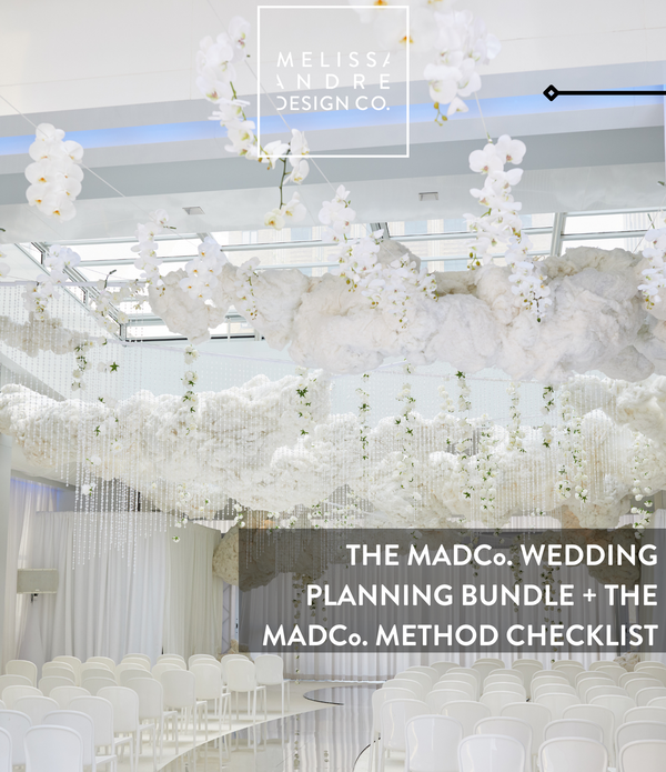 The MADCo. Wedding Planning Package with the MADCo. Method Checklist The MADCo. Wedding Planning Package with the MADCo. Method Checklist