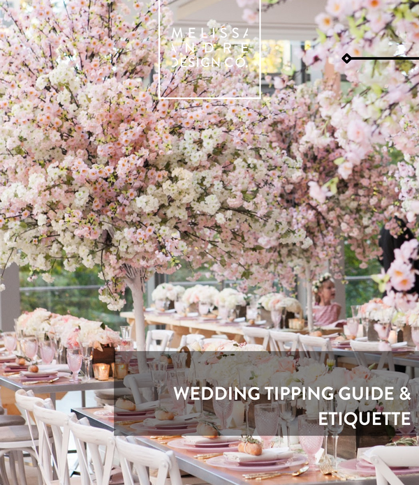 Wedding Tipping Guide & Etiquette Wedding Tipping Guide & Etiquette