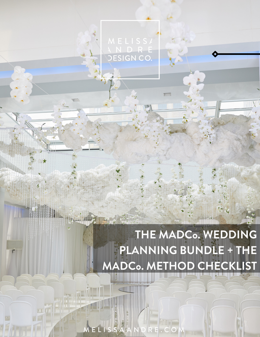 The MADCo. Wedding Planning Package with the MADCo. Method Checklist