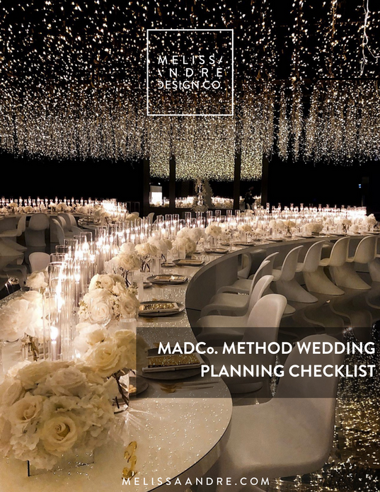 The MADCo. Method Wedding Checklist