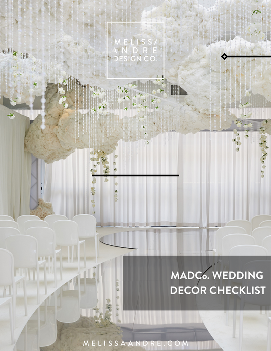 MADCo. Wedding Decor Checklist