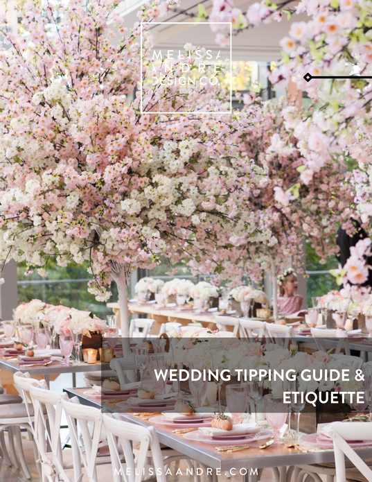 Wedding Tipping Guide & Etiquette